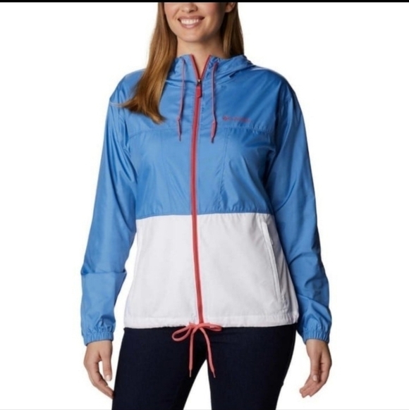 Columbia Jackets & Blazers - Columbia Women's Flash Forward Blue Windbreaker Size XL